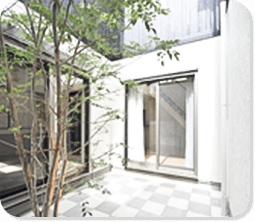 エクステリア、ウッドデッキ、ガーデンルーム、中庭